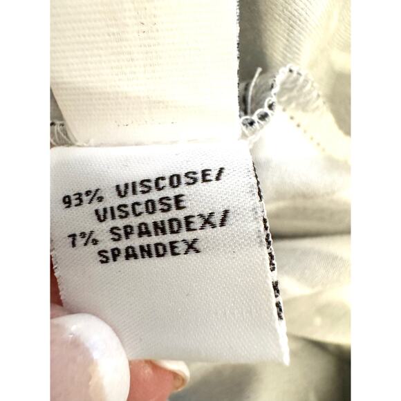 Diane Von Furstenberg DVF Black and White Zebra Print Long Sleeve Dress sz 2 - Picture 7 of 16